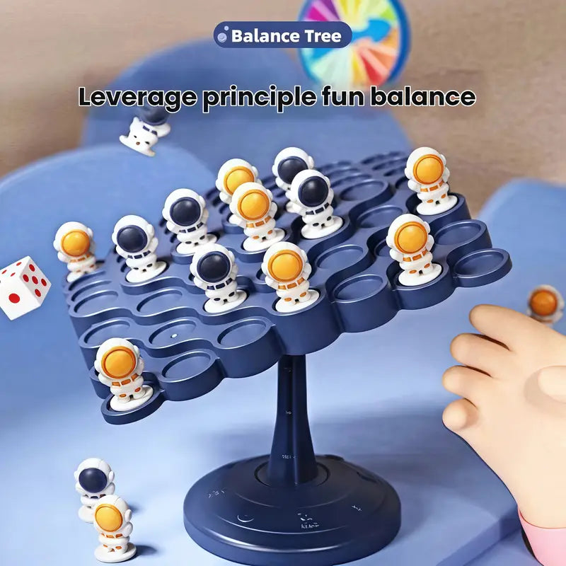 Astronaut Balance Tree Board Game for 2 Players