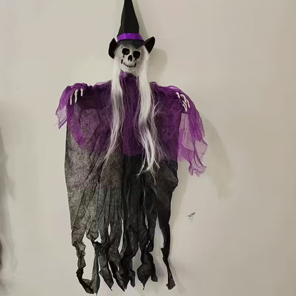 Halloween Witch Three Piece Hanging Ghosts