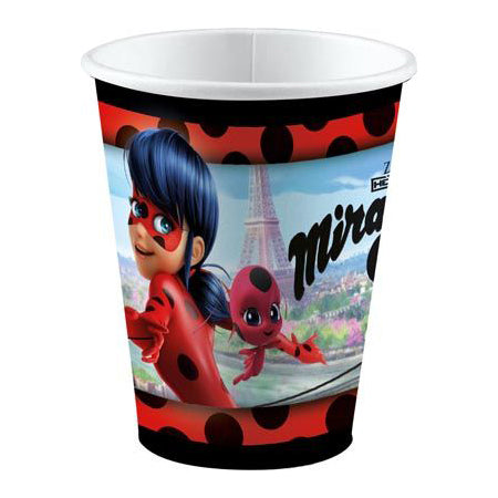 Miraculous Paper Cups Pack of 8