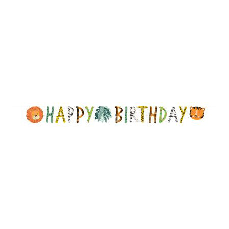 Get Wild Letter Banner