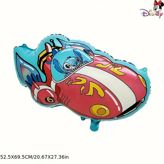 Stitch in Space Ship Supershape Foil Balloon