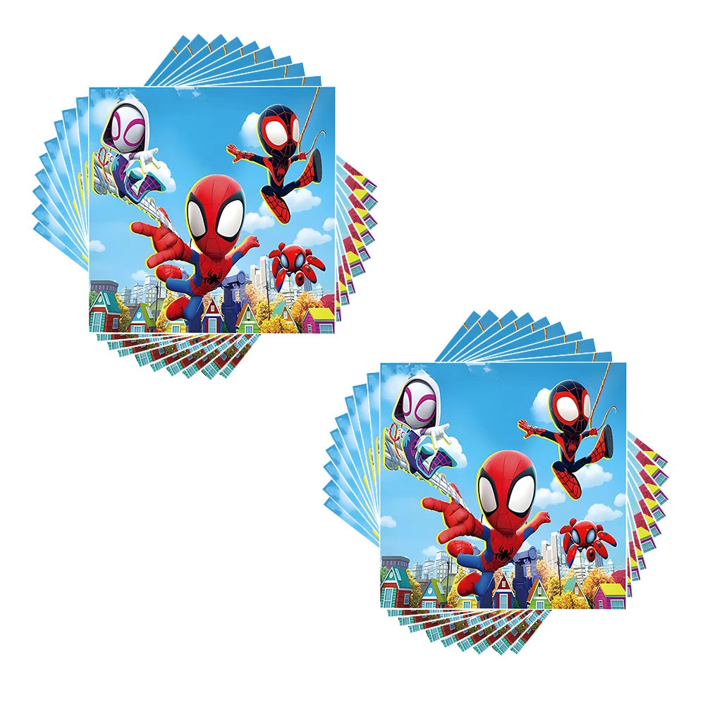 Spidey and Friends Tableware Set for 10 Guests