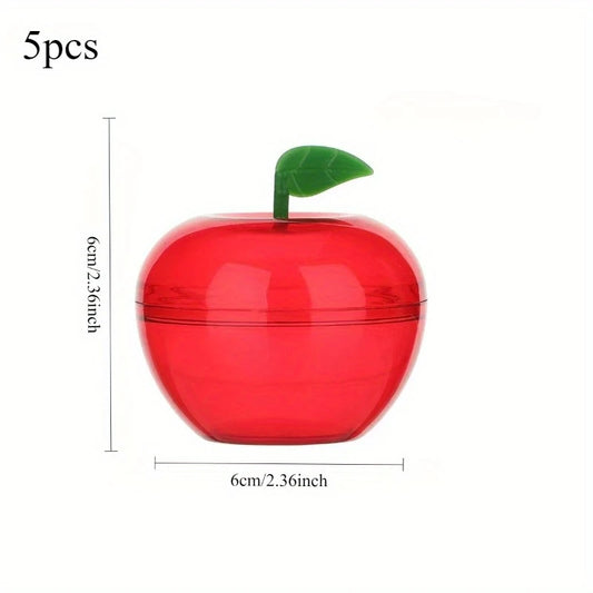 Apple-Shaped Small Container Pack of 10
