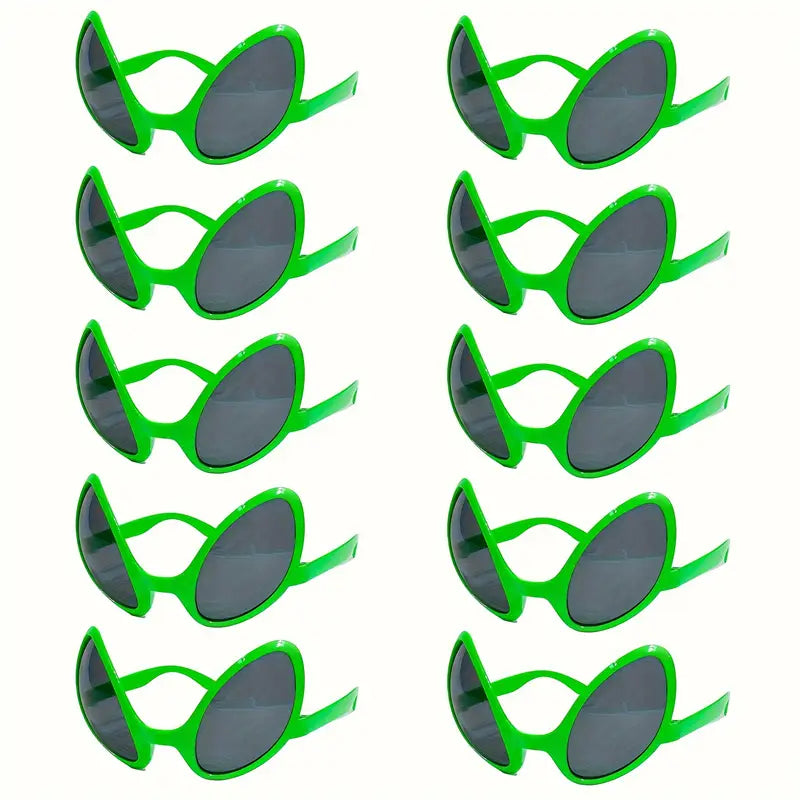 Alien-Themed Party Glasses Pack of 10