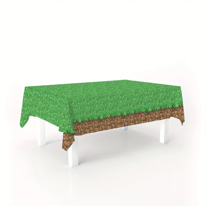 Minecraft Pixel Plastic Tablecover