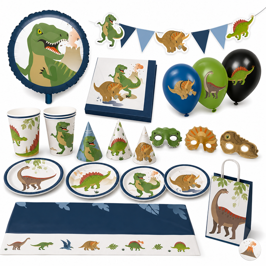 🦖 Dinosaur Party Box – 30 Guests