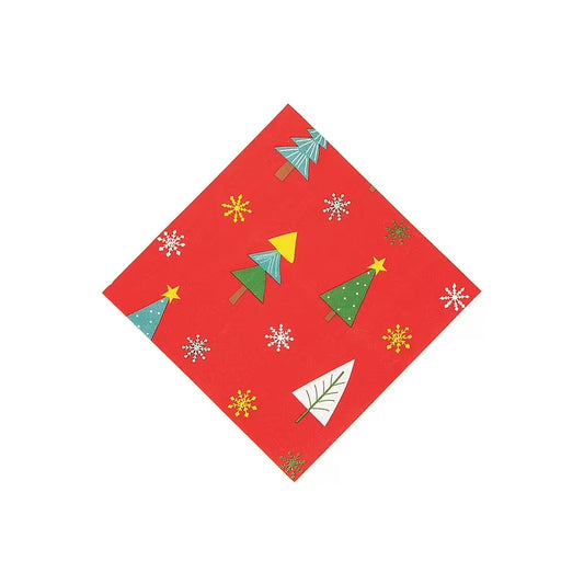 Christmas Crew Beverage Napkins Pack of 16