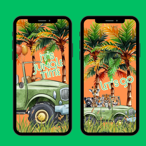Wild Safari Interactive Video Invitation