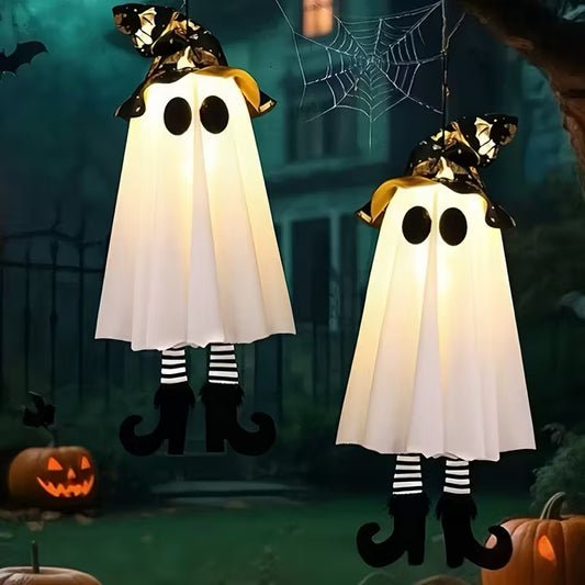 Spooky LED Ghost Hanging Decor
