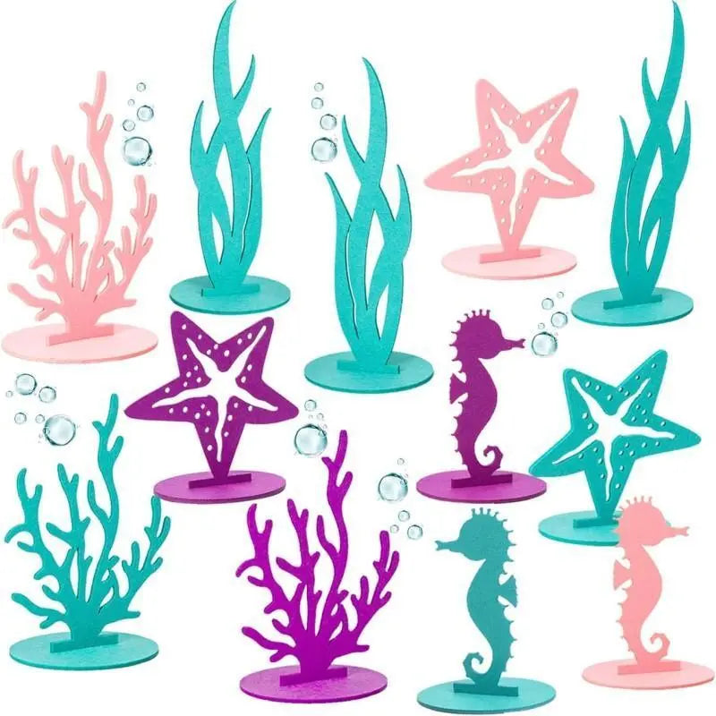 Under The Sea Party Decoration Centerpieces Pack of 12