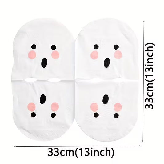 Ghost Shaped Halloween Napkins Pack of 20
