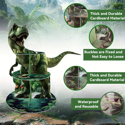 Dinosaur T-Rex Cupcake Stand