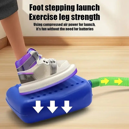 Toy Rocket Launchers with Foam Rockets And Foot-Pump Air Propulsion
