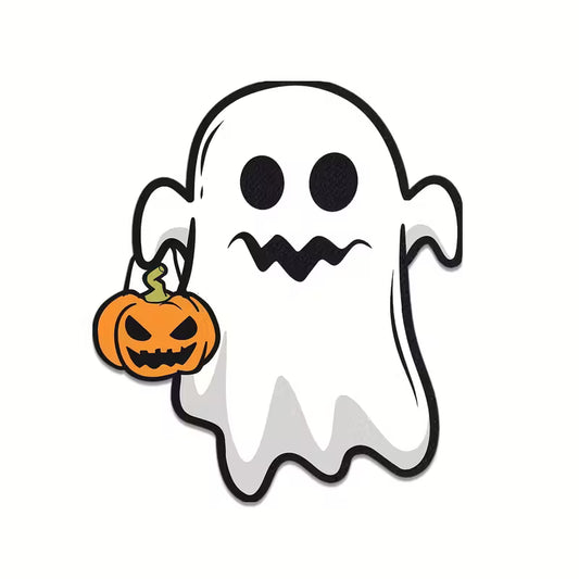 Halloween Ghost Design with Pumpkin Paper Napkins Pack of 20