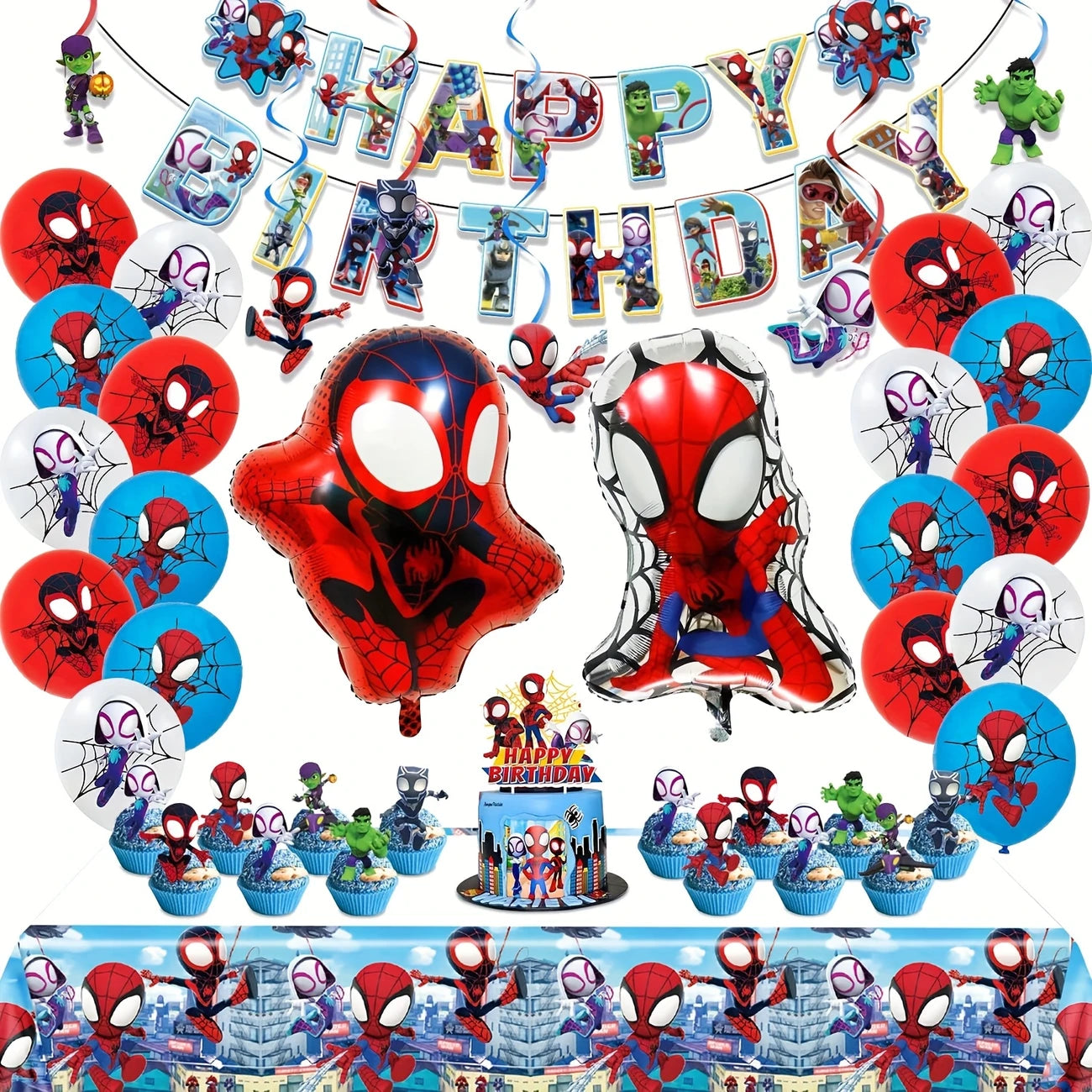 Spidey and Friends Party Decor Kit