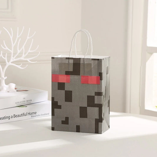 Minecraft Pixel Paper Party Bags Pack of 20