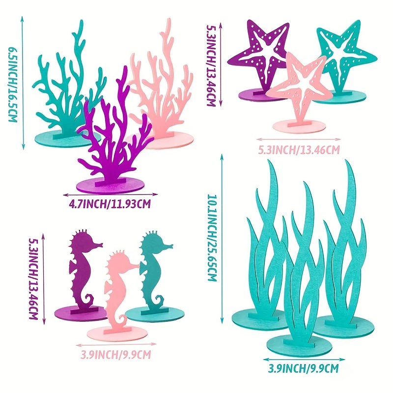 Under The Sea Party Decoration Centerpieces Pack of 12
