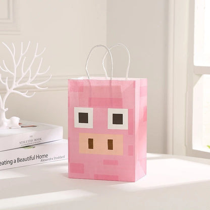 Minecraft Pixel Paper Party Bags Pack of 20