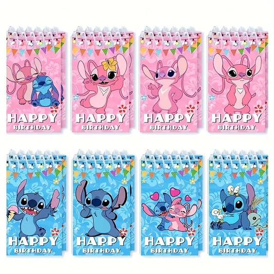 Stitch & Angel Mini Notebook Favors Pack of 10