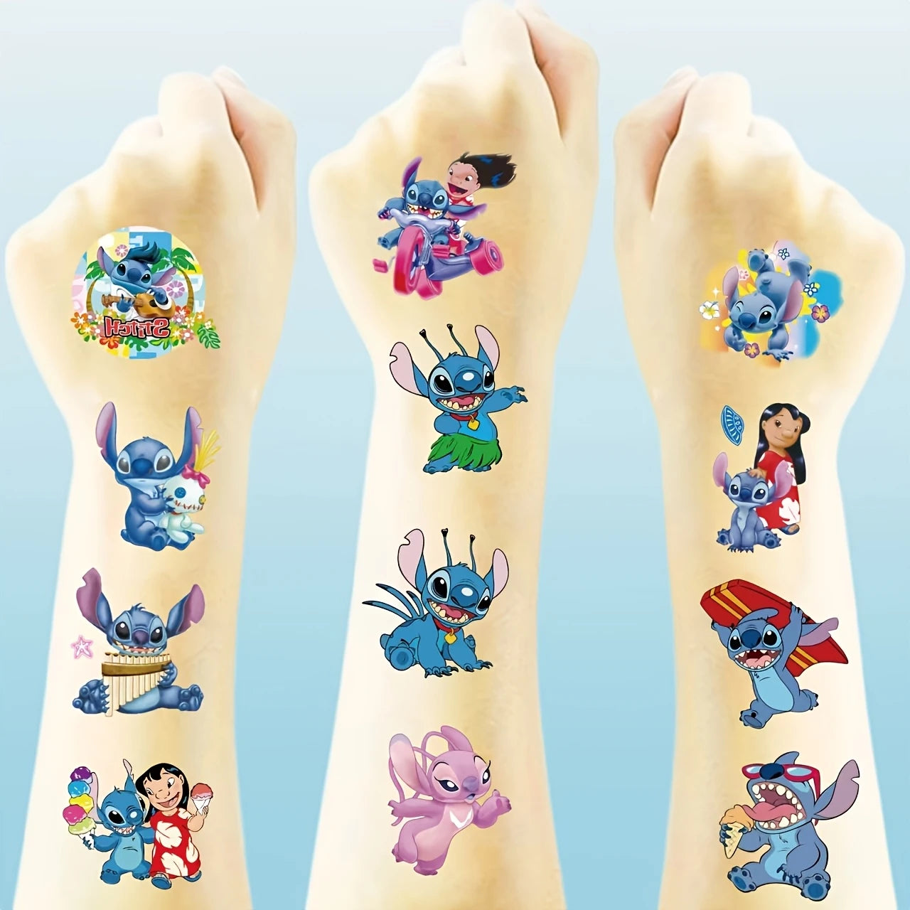 Stitch Tattoos Pack of 40pcs