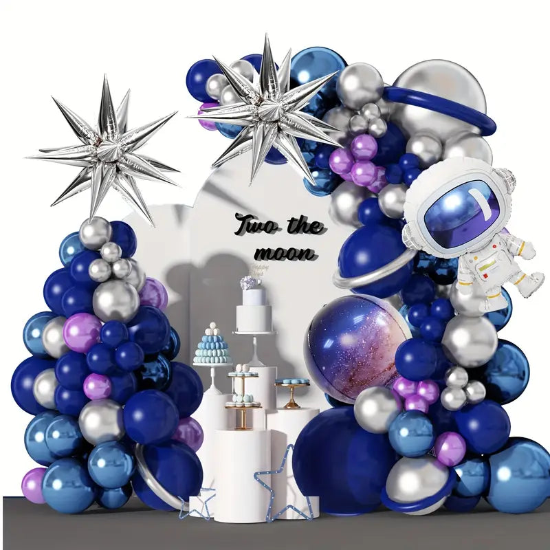 Space Balloon Garland Kit