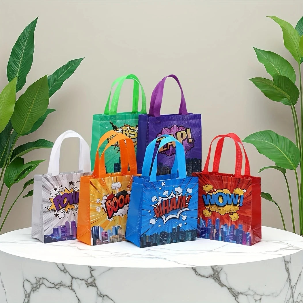 Superhero Party Bags Pack of 12