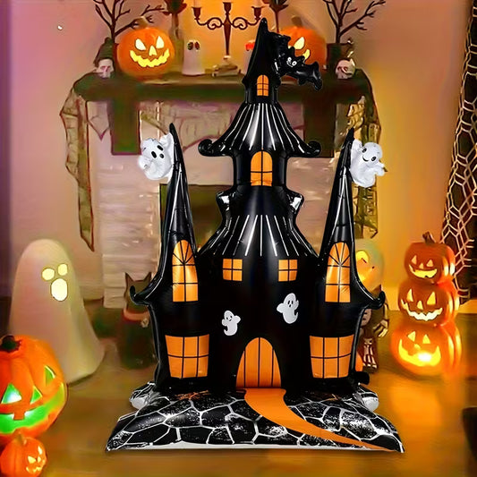 Giant Halloween Haunted Castle Foil Balloon