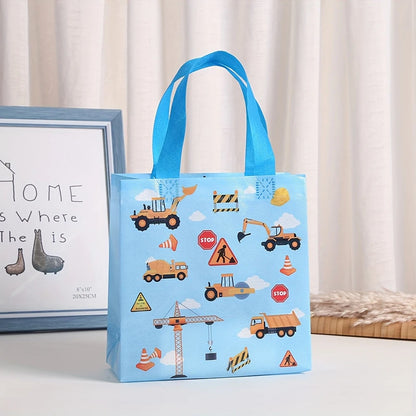 Construction Vehicle Party Bags Pack of 12