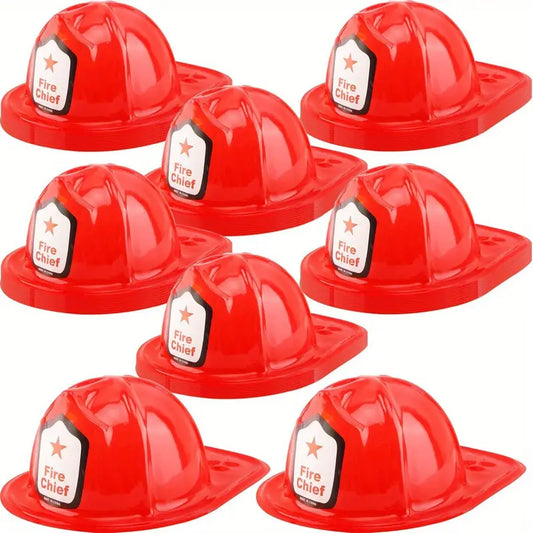 PVC Firefighter Hats Pack of 15