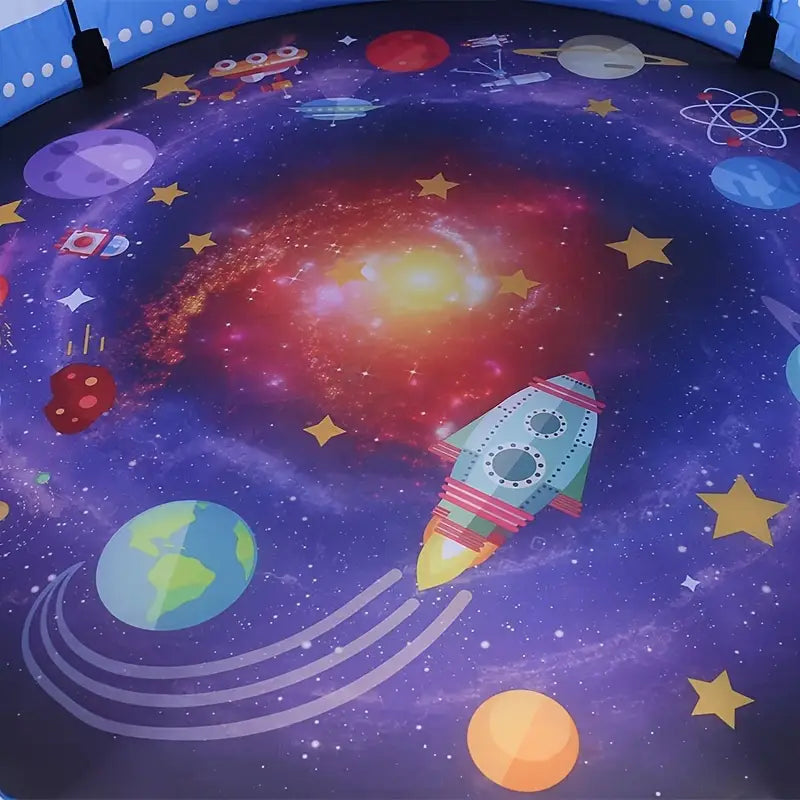 Space-Themed Pop-Up Play Tent