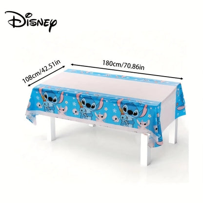Stitch and Angel Plastic Tablecover