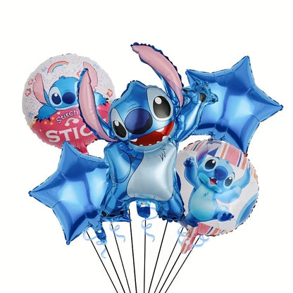 Stitch Foil Balloon Set Pack of 5