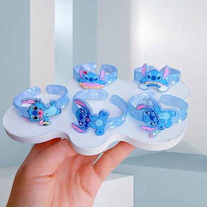 Stitch Acrylic Jewelry Bracelet Pack of 10