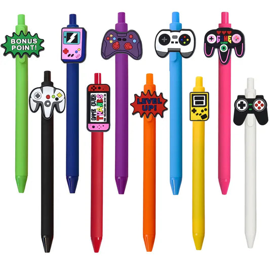 Gaming-Themed Gel Pens Pack of 10