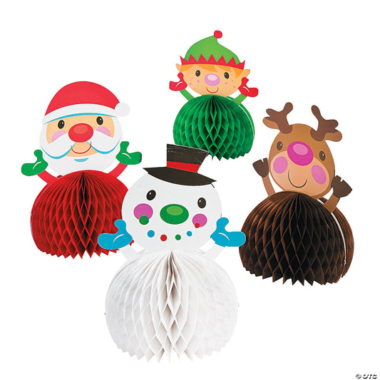 Cheery Christmas Centerpieces Pack of 4