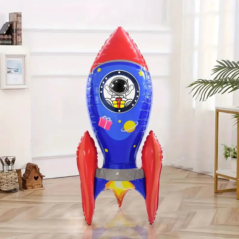 Astronaut Rocket Giant Foil Balloon