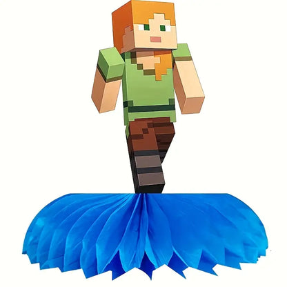 Minecraft Honeycomb Table Decor Pack of 5