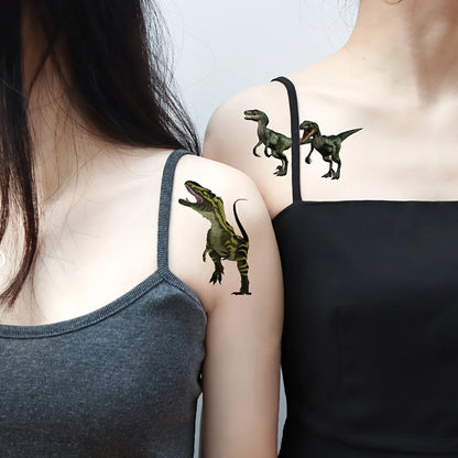 Realistic Dinosaur Temporary Tattoos 12 Sheets