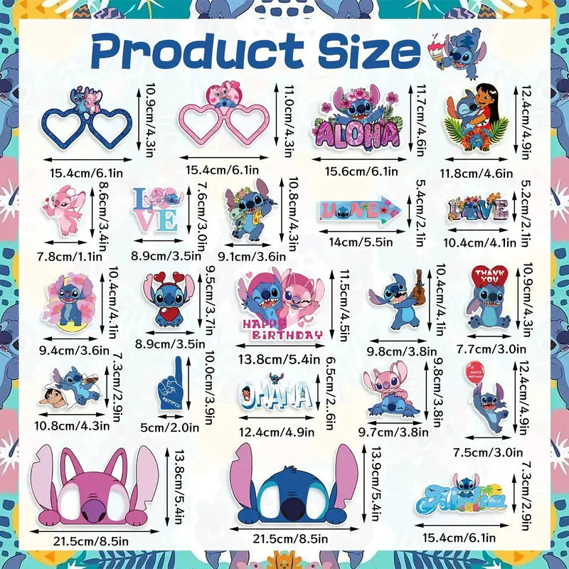 Disney Stitch Photo Frame Photo Prop Kit