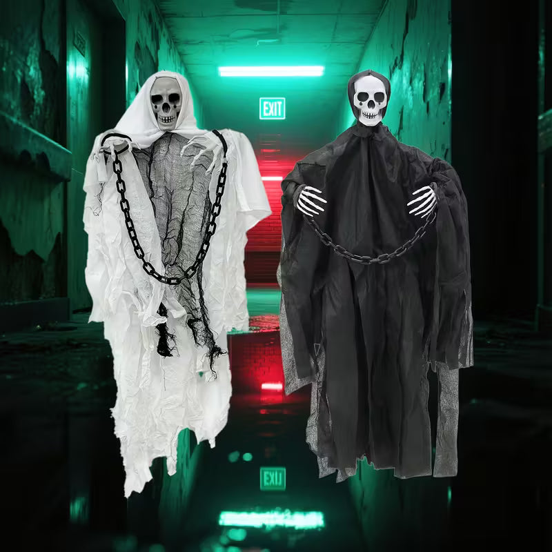 Halloween Skeleton Hanging Decorations Pack of 2