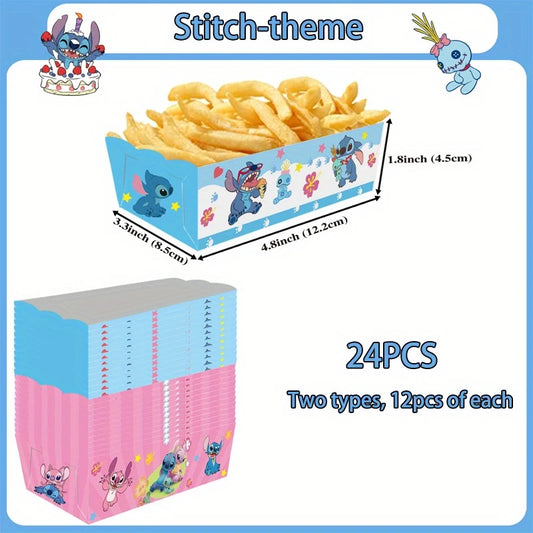 Stitch Themed Party Snack Paper Bowl Pack of 24