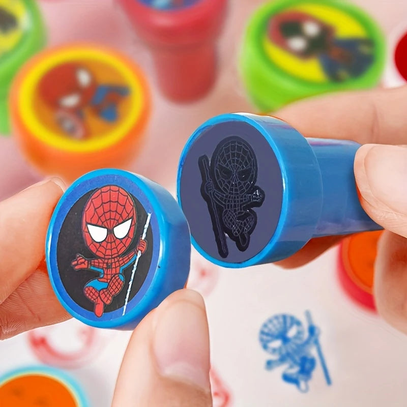 Spiderman Spidey and Friends Stamp Favors Pack of 12