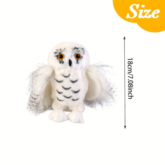 Soft Snowy Owl Plush Toy