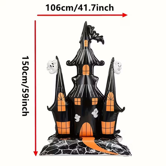 Giant Halloween Haunted Castle Foil Balloon