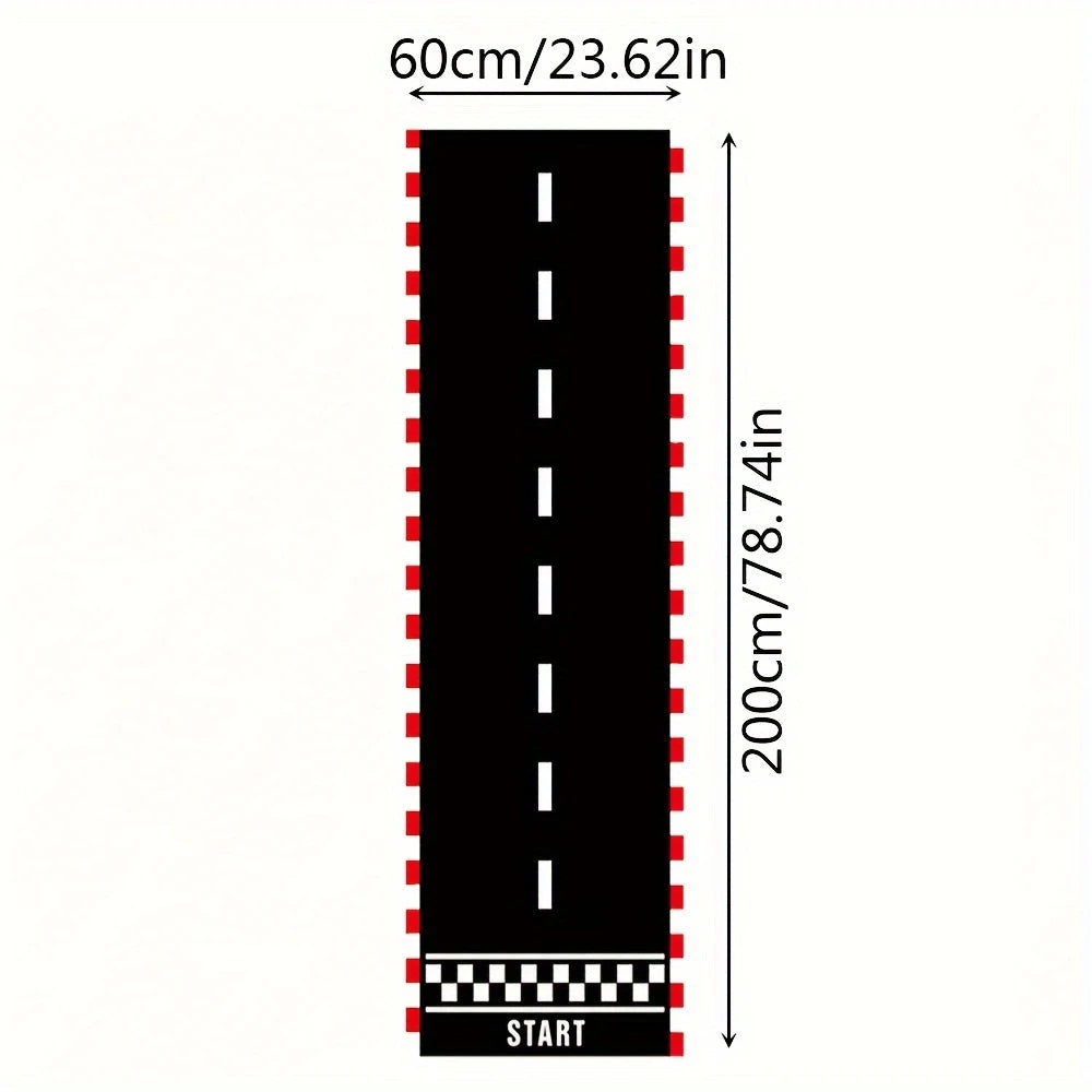 Race Car Theme Party Floor Aisle Runner