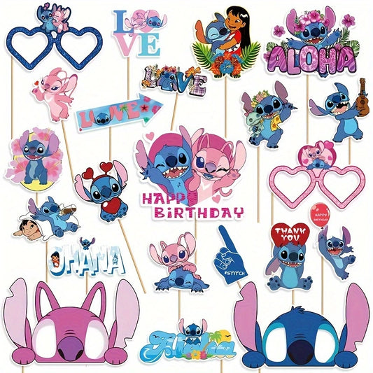 Lilo and Stitch Photo Props Pack of 22