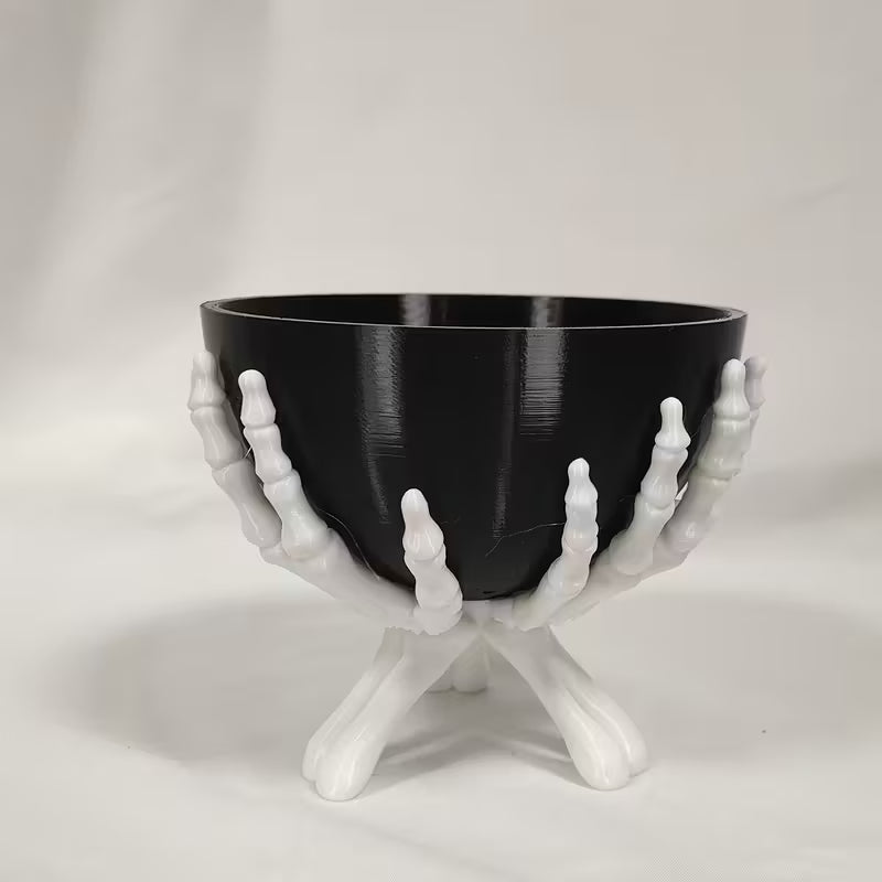 Halloween Skeleton Hand Bowl