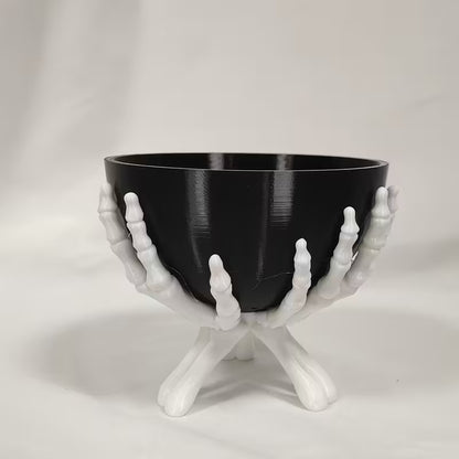 Halloween Skeleton Hand Bowl