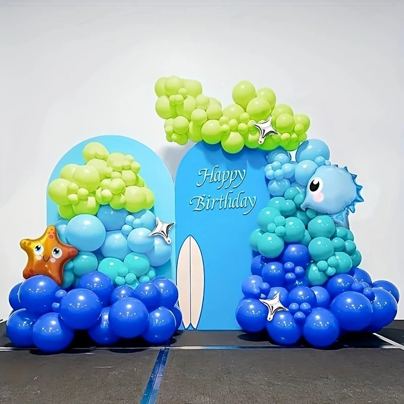 Ocean Theme Balloon Garland Kit
