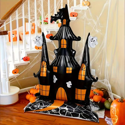 Giant Halloween Haunted Castle Foil Balloon